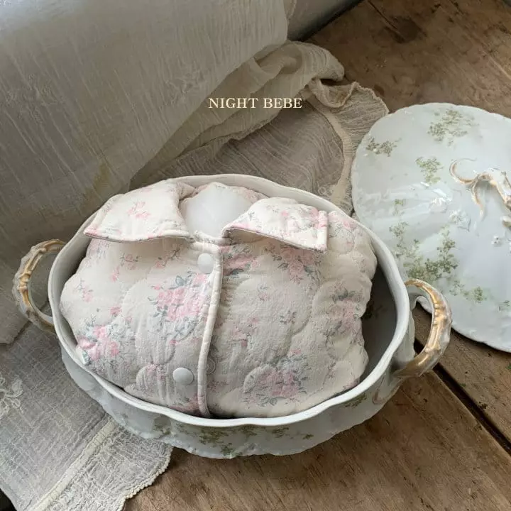 Night Bebe - Korean Baby Fashion - #babyboutiqueclothing - Rose Quilting Jacket with Mom - 11