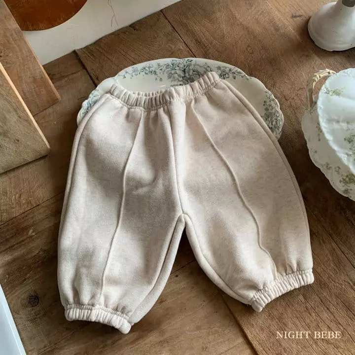 Night Bebe - Korean Baby Fashion - #babyboutiqueclothing - Bear Label Pants - 6