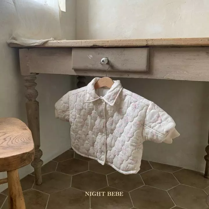 Night Bebe - Korean Baby Fashion - #babyclothing - Rose Quilting Jacket with Mom - 12