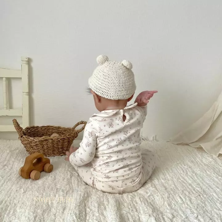 Night Bebe - Korean Baby Fashion - #babyclothing - Daily Circle Collar Tee - 9