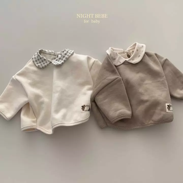 Night Bebe - Korean Baby Fashion - #babyclothing - Bear Label Tee - 8