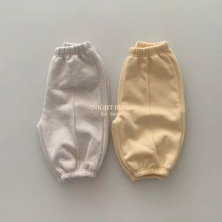 Night Bebe - Korean Baby Fashion - #babyfashion - Bear Label Pants - 8