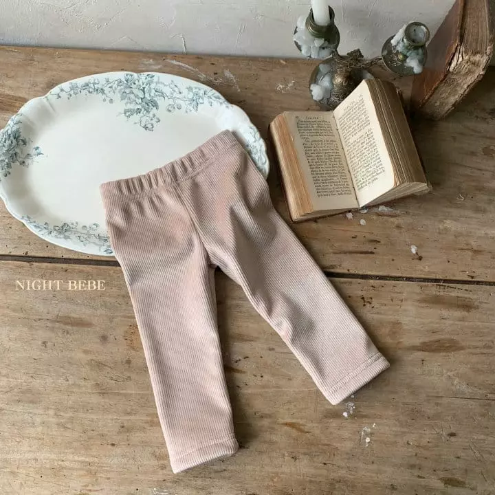 Night Bebe - Korean Baby Fashion - #babyfashion - Mink Leggings - 6