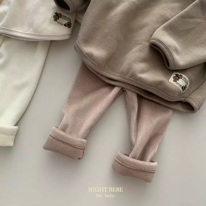 Night Bebe - Korean Baby Fashion - #babyoninstagram - Mink Leggings - 10