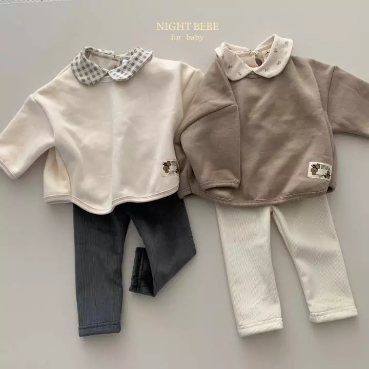 Night Bebe - Korean Baby Fashion - #babyoutfit - Mink Leggings - 12
