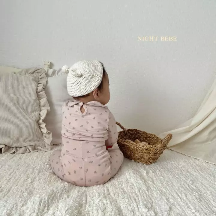 Night Bebe - Korean Baby Fashion - #babywear - Daily Circle Collar Tee - 3