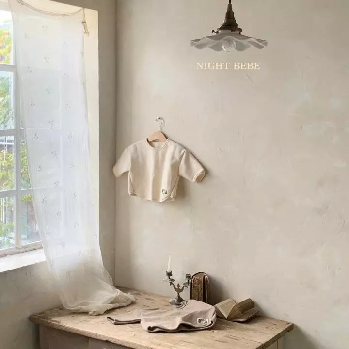 Night Bebe - Korean Baby Fashion - #babywear - Bear Label Tee - 2