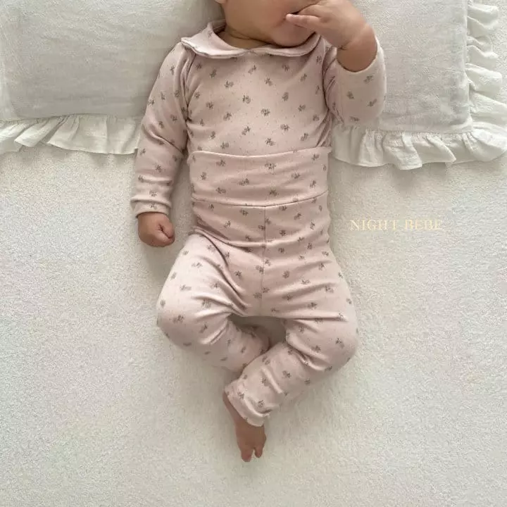Night Bebe - Korean Baby Fashion - #babywear - Daily Circle Collar Tee - 4