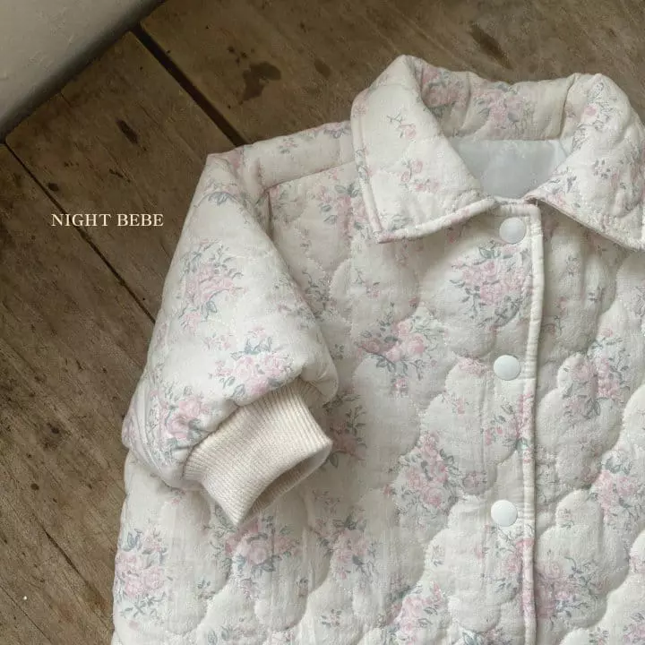 Night Bebe - Korean Baby Fashion - #onlinebabyshop - Rose Quilting Jacket with Mom - 8