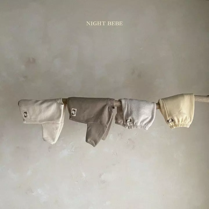 Night Bebe - Korean Baby Fashion - #onlinebabyboutique - Bear Label Tee - 4