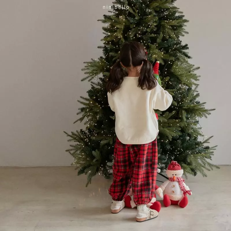 Ninibello - Korean Children Fashion - #Kfashion4kids - Check Pants - 2