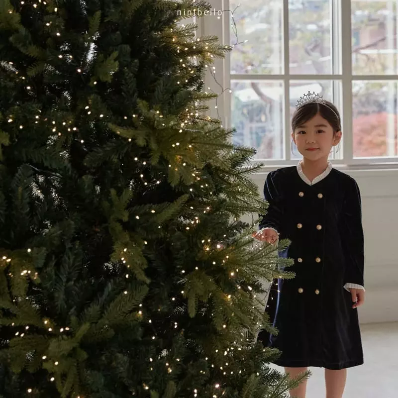 Ninibello - Korean Children Fashion - #childofig - Hepburn One-piece - 5
