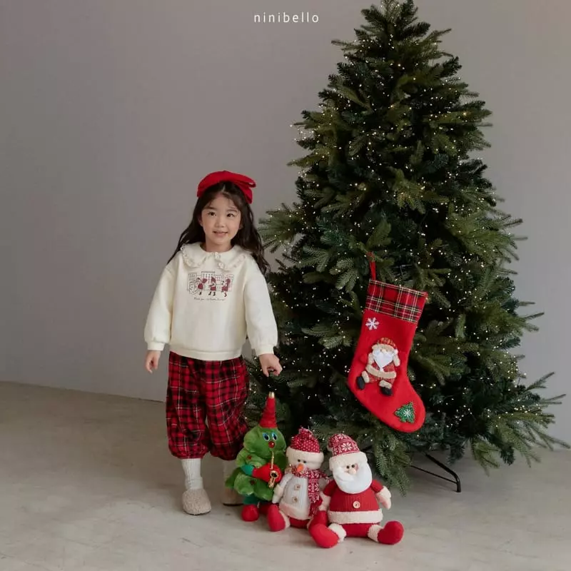 Ninibello - Korean Children Fashion - #designkidswear - Check Pants - 10