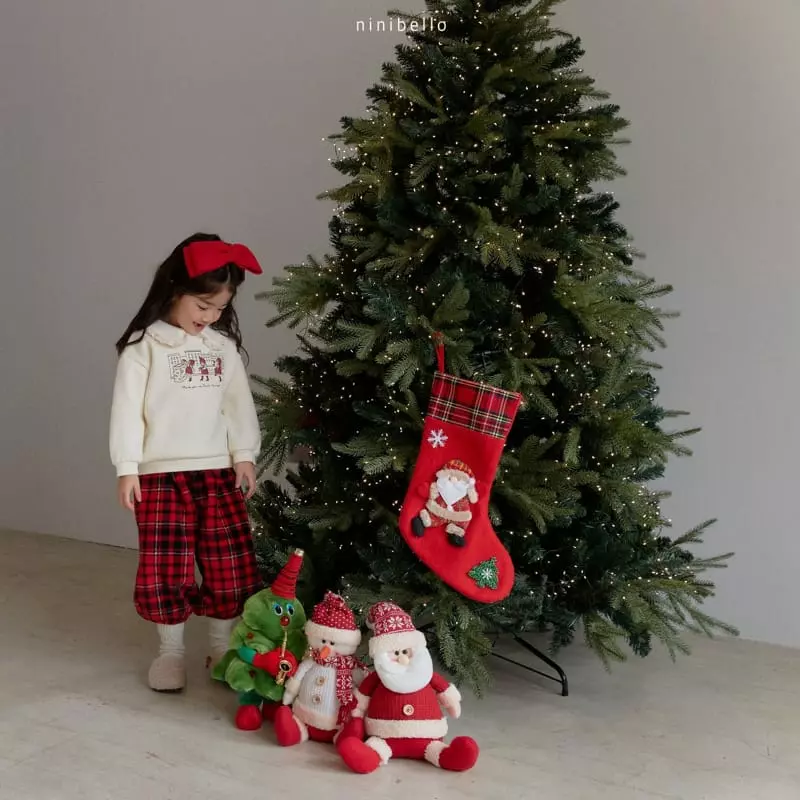 Ninibello - Korean Children Fashion - #discoveringself - Check Pants - 11