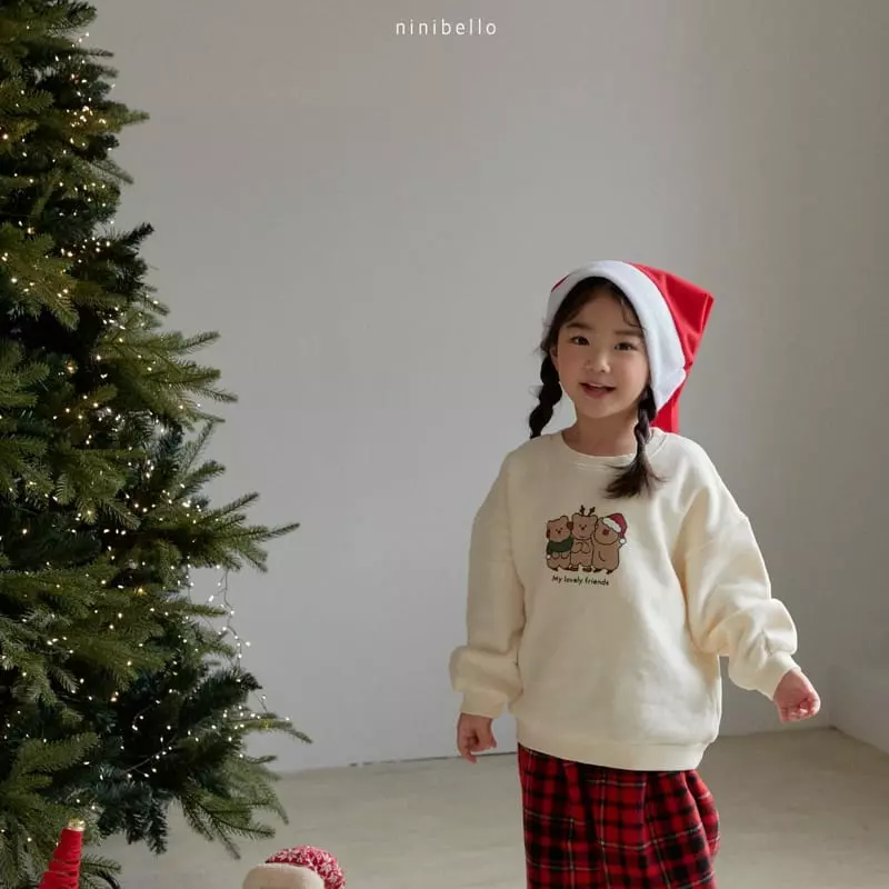 Ninibello - Korean Children Fashion - #kidsstore - Merry Quokka Sweatshirt - 2