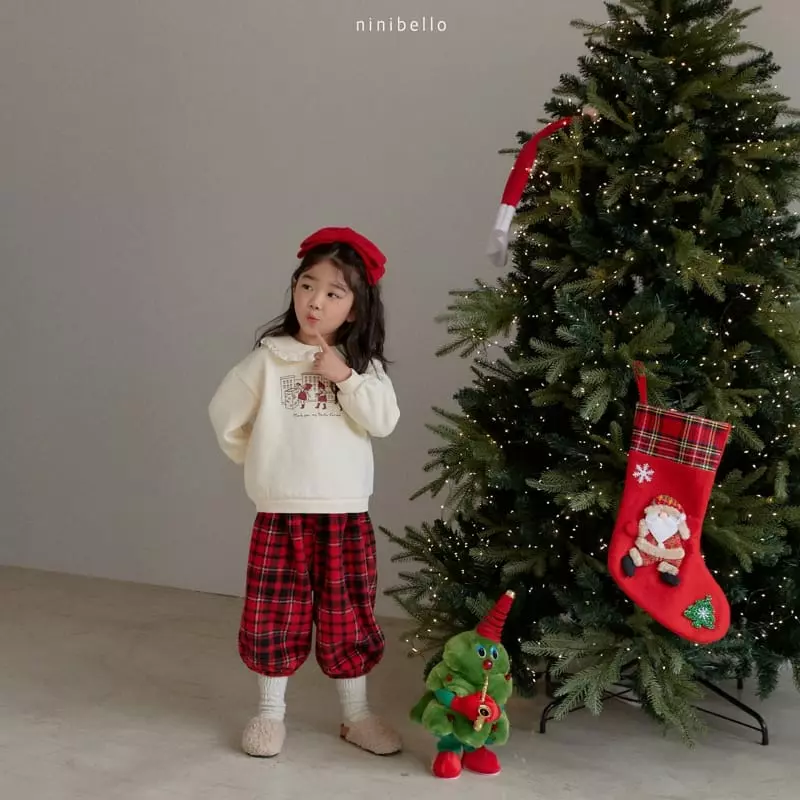 Ninibello - Korean Children Fashion - #kidzfashiontrend - Check Pants