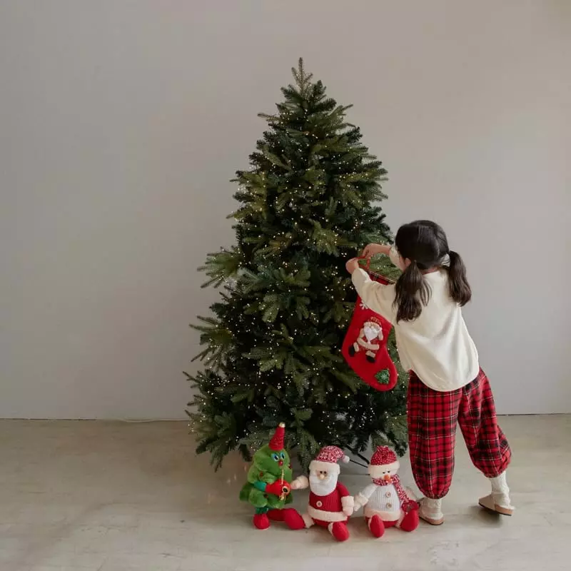 Ninibello - Korean Children Fashion - #littlefashionista - Check Pants - 4