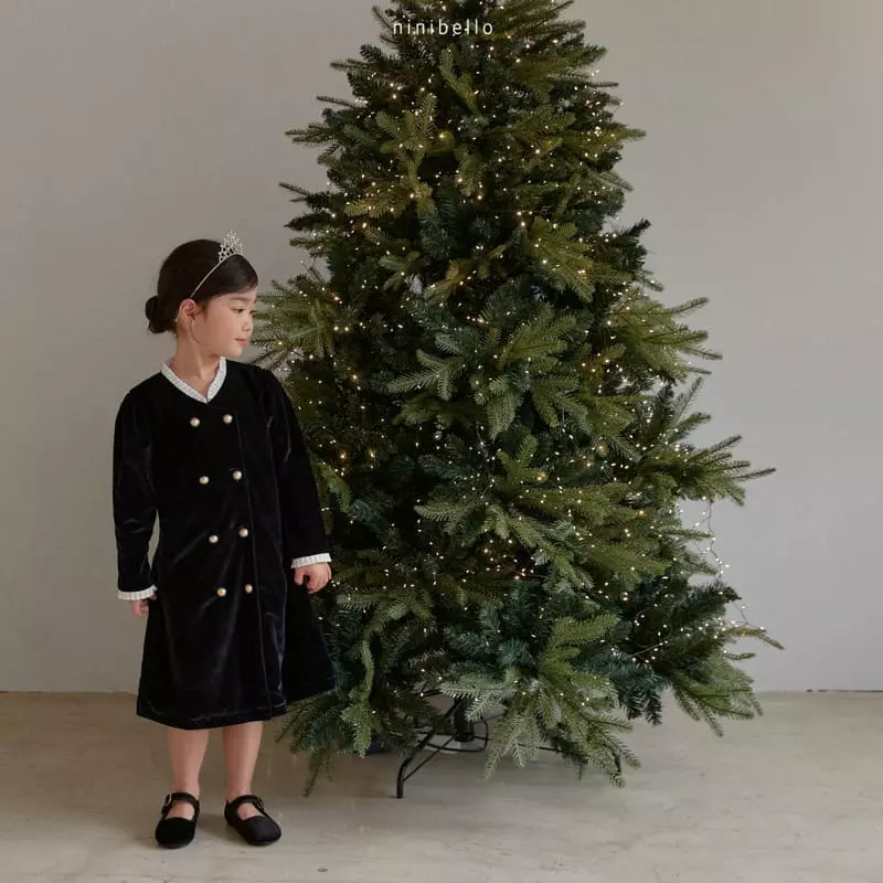 Ninibello - Korean Children Fashion - #minifashionista - Hepburn One-piece - 2