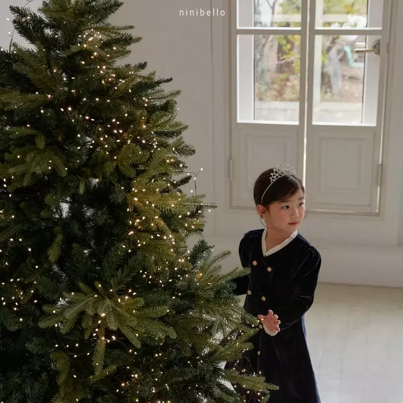 Ninibello - Korean Children Fashion - #prettylittlegirls - Hepburn One-piece - 3