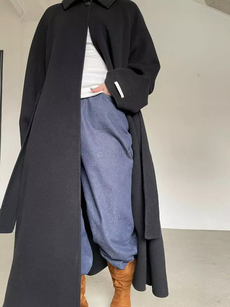 Nyunyu Wear - Korean Women Fashion - #momslook - Wrinkle Coat - 5