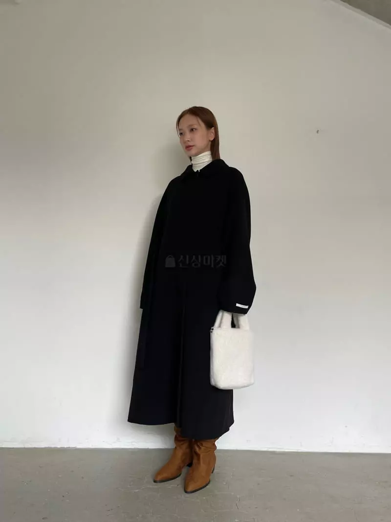 Nyunyu Wear - Korean Women Fashion - #momslook - Wrinkle Coat - 7
