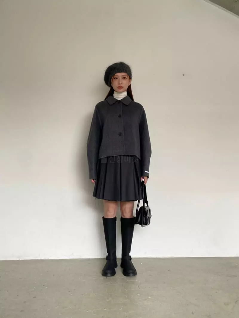 Nyunyu Wear - Korean Women Fashion - #momslook - Wrap Skirt - 3