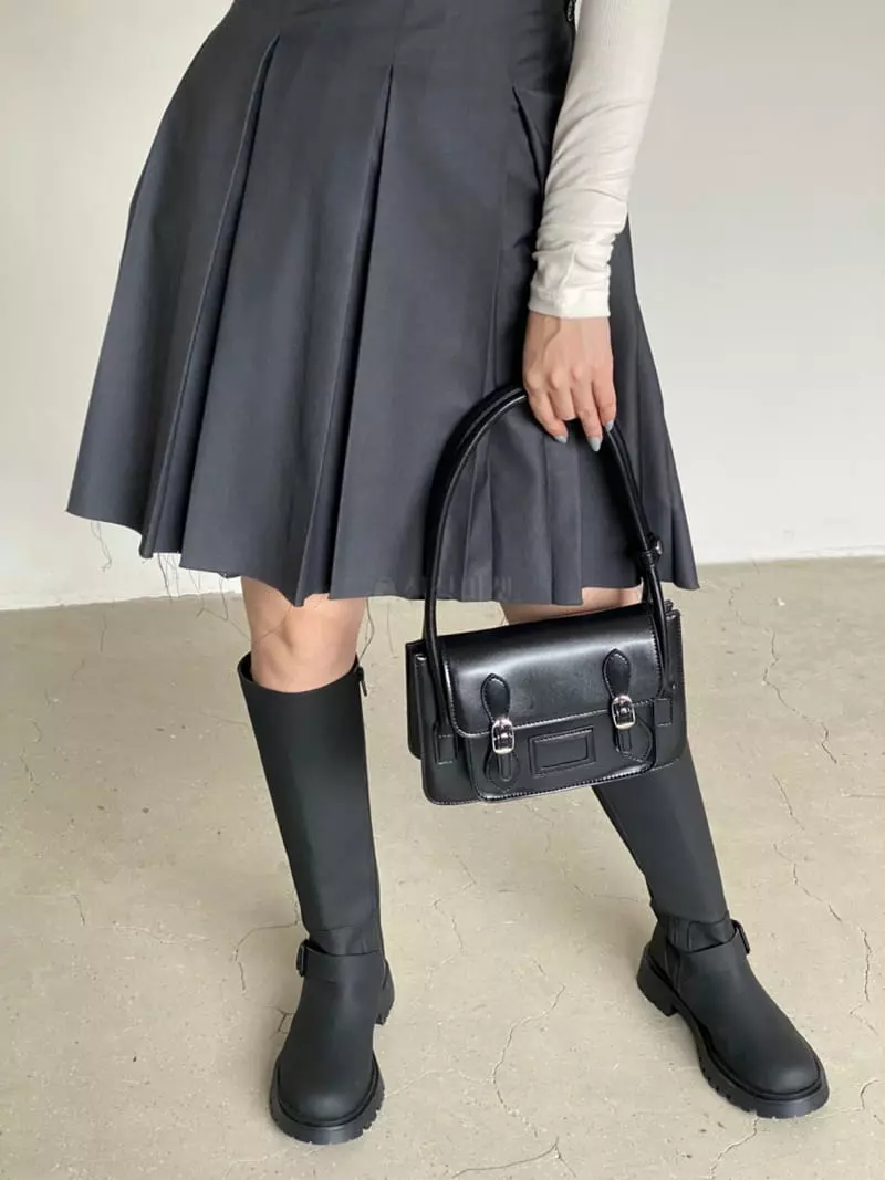 Nyunyu Wear - Korean Women Fashion - #momslook - Wrap Skirt - 7