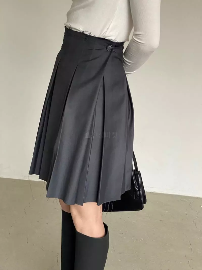 Nyunyu Wear - Korean Women Fashion - #momslook - Wrap Skirt - 9