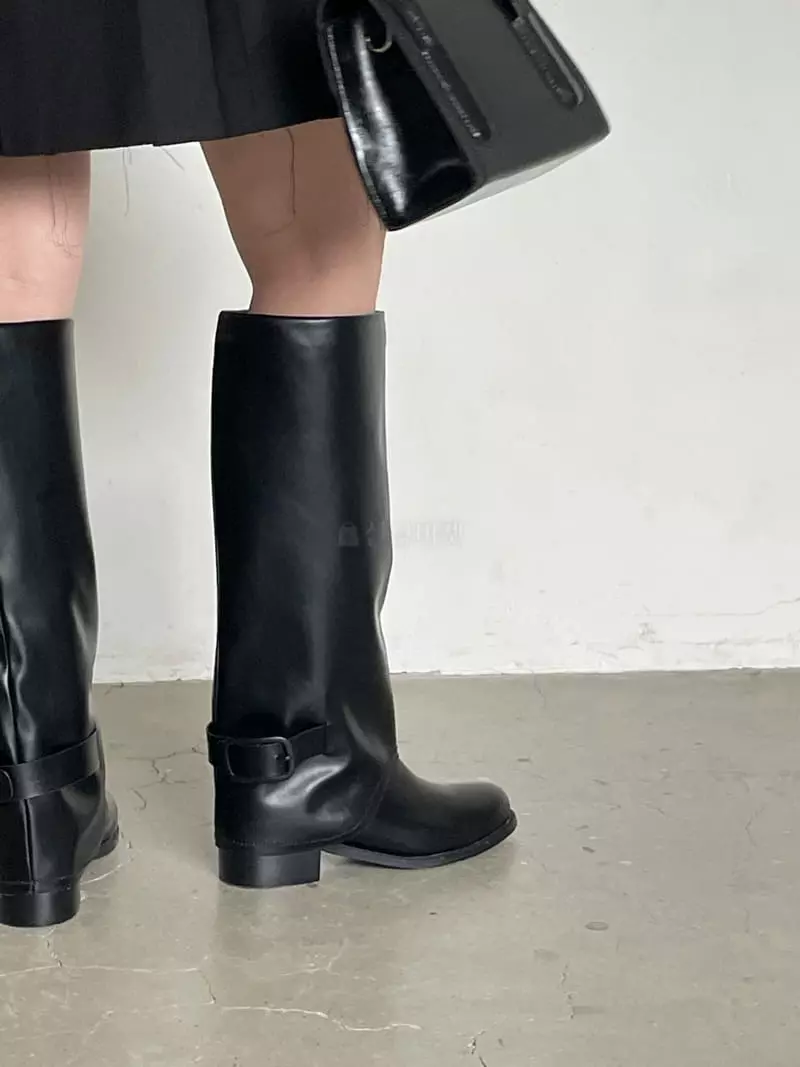 Nyunyu Wear - Korean Women Fashion - #momslook - sh9395 Boots - 3