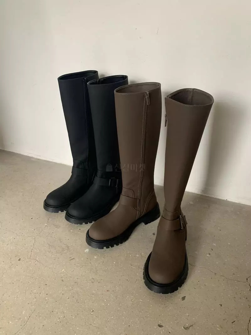 Nyunyu Wear - Korean Women Fashion - #momslook - sh9370 Boots - 2