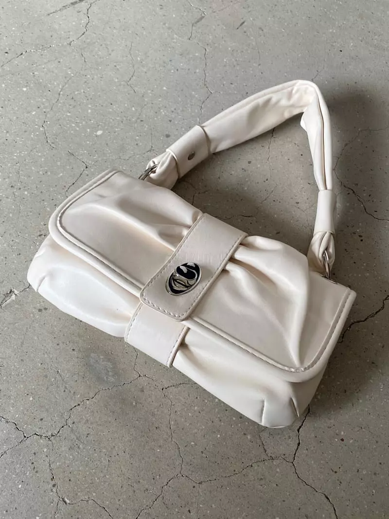 Nyunyu Wear - Korean Women Fashion - #vintageinspired - Bag Shirring Bag - 2