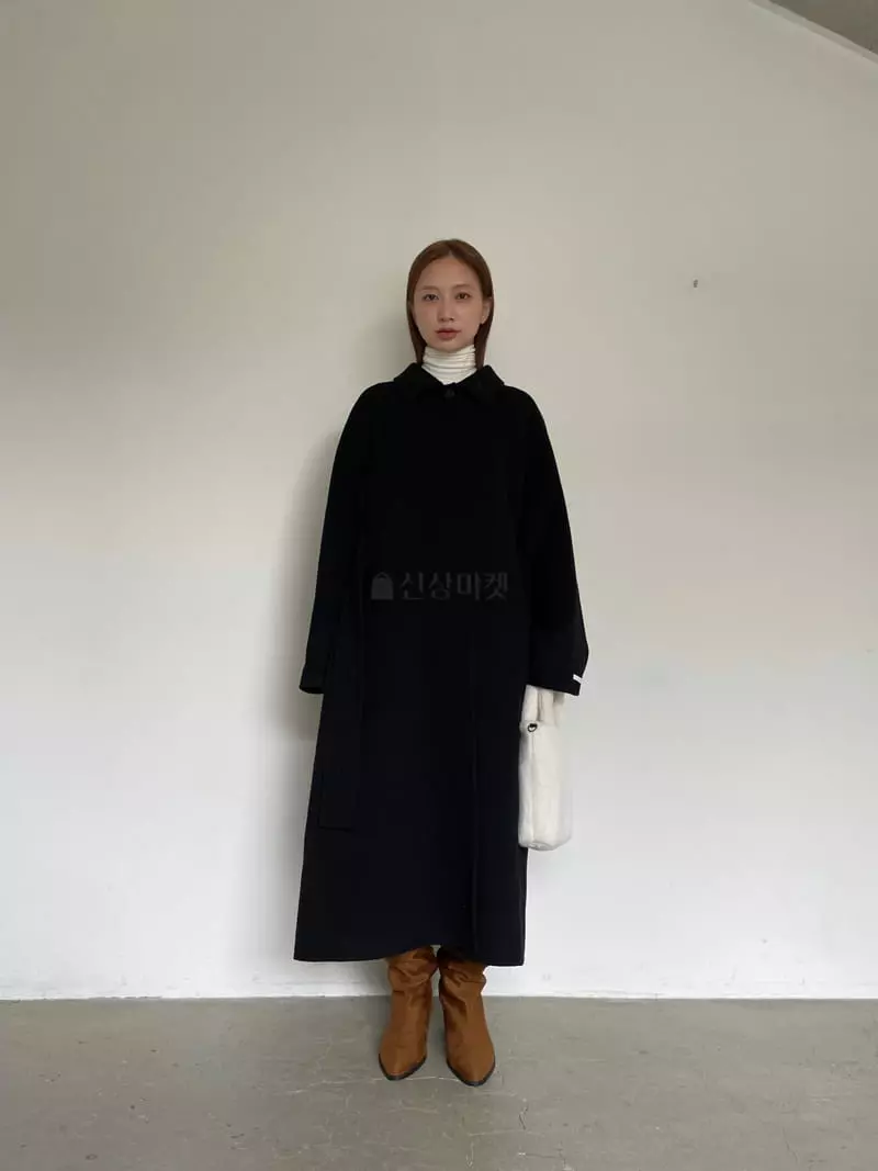 Nyunyu Wear - Korean Women Fashion - #womensfashion - Wrinkle Coat - 6