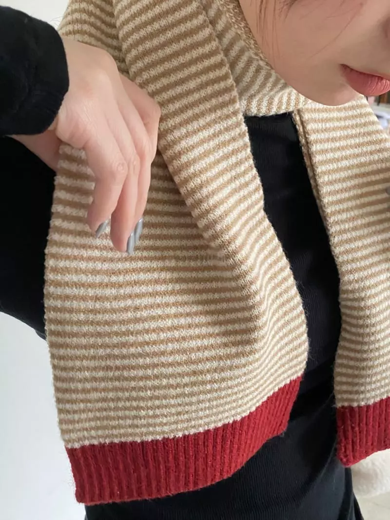 Nyunyu Wear - Korean Women Fashion - #womensfashion - MF Stripes Muffler - 3