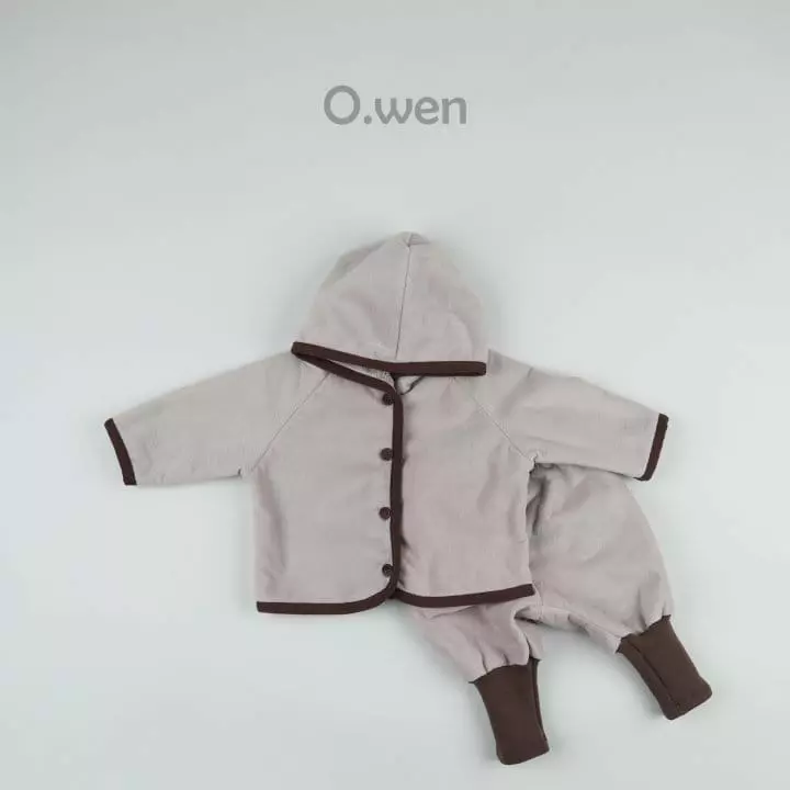 O Wen - Korean Baby Fashion - #babygirlfashion - Bebe Cozy Cardigan Set - 3
