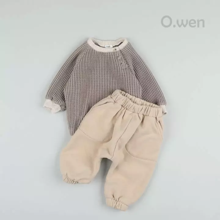 O Wen - Korean Baby Fashion - #babyoutfit - Bebe Cozy Baggy Pants - 5