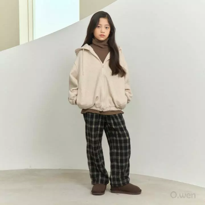 O Wen - Korean Children Fashion - #Kfashion4kids - Fliffy Hoody Zip-up - 10