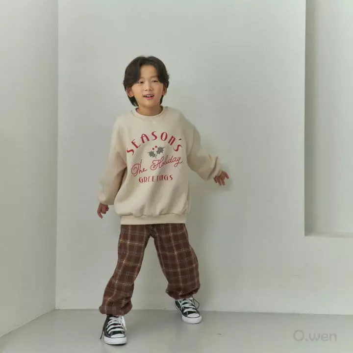 O Wen - Korean Children Fashion - #Kfashion4kids - Holly Sweatshirt - 3