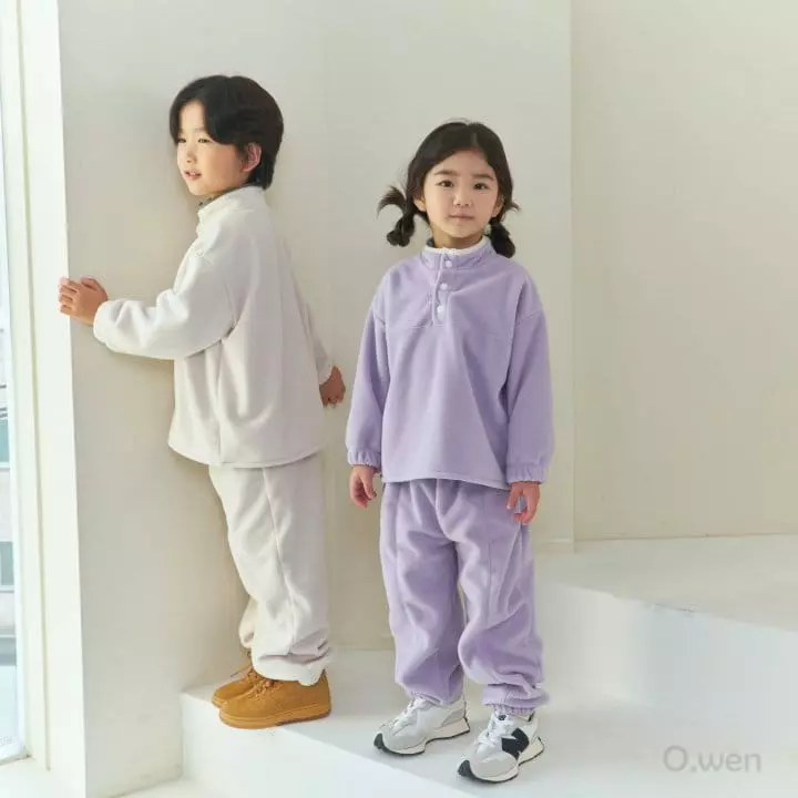 O Wen - Korean Children Fashion - #Kfashion4kids - Fleece Anorak