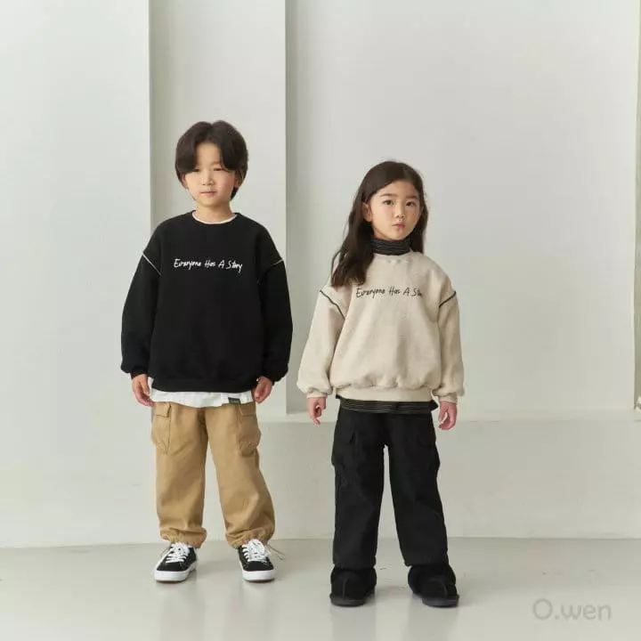 O Wen - Korean Children Fashion - #Kfashion4kids - Lion Cargo Pants