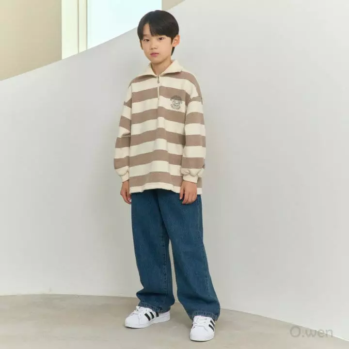 O Wen - Korean Children Fashion - #childofig - Univers Half Zip-up - 7