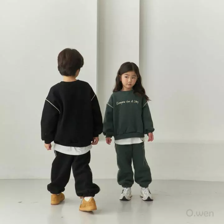 O Wen - Korean Children Fashion - #childofig - Story Sweatshirt - 5