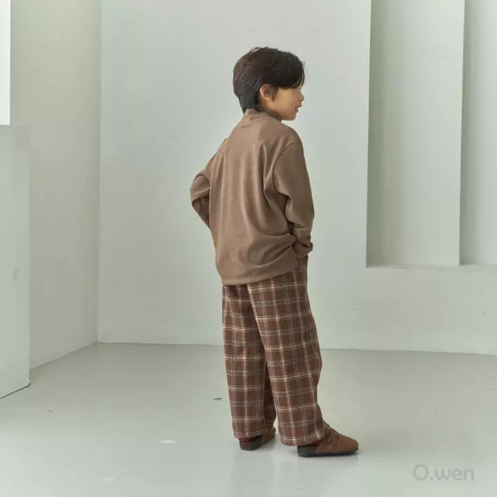 O Wen - Korean Children Fashion - #childofig - Edison Peach Turtleneck Tee - 2