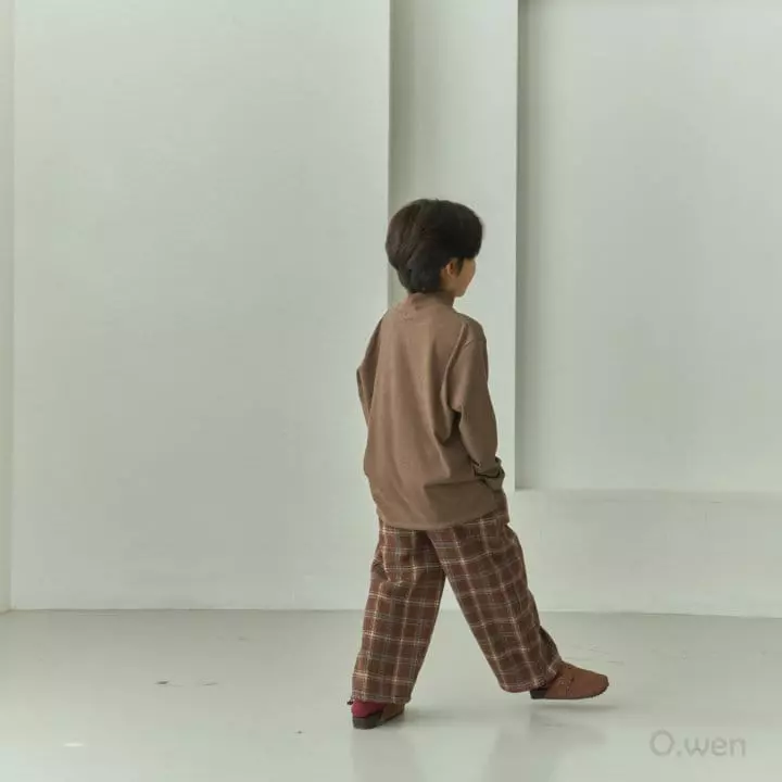 O Wen - Korean Children Fashion - #childofig - Edison Peach Turtleneck Tee - 3