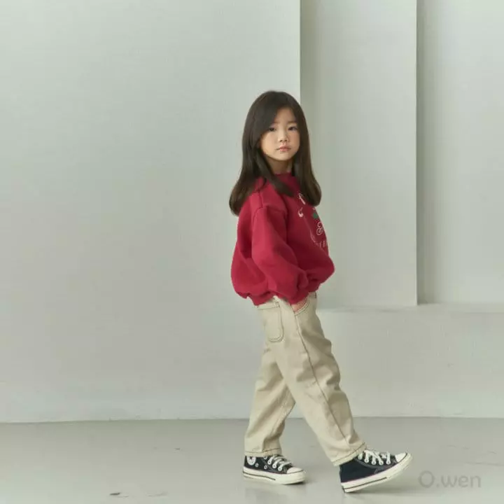 O Wen - Korean Children Fashion - #childrensboutique - Holly Sweatshirt - 12