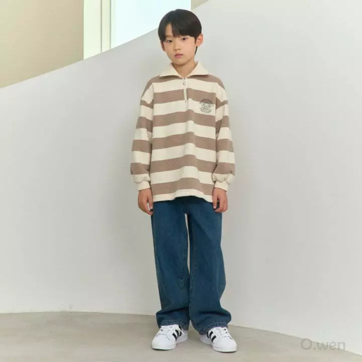 O Wen - Korean Children Fashion - #childrensboutique - Univers Half Zip-up - 8