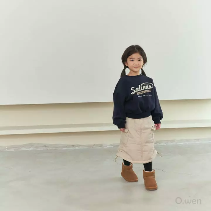 O Wen - Korean Children Fashion - #childrensboutique - Lian Crop Sweatshirt - 9