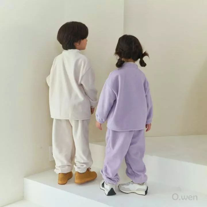 O Wen - Korean Children Fashion - #designkidswear - Fleece Pants - 3