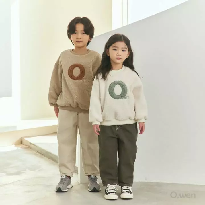 O Wen - Korean Children Fashion - #childrensboutique - Bbogle Embroidery Sweatshirt - 4