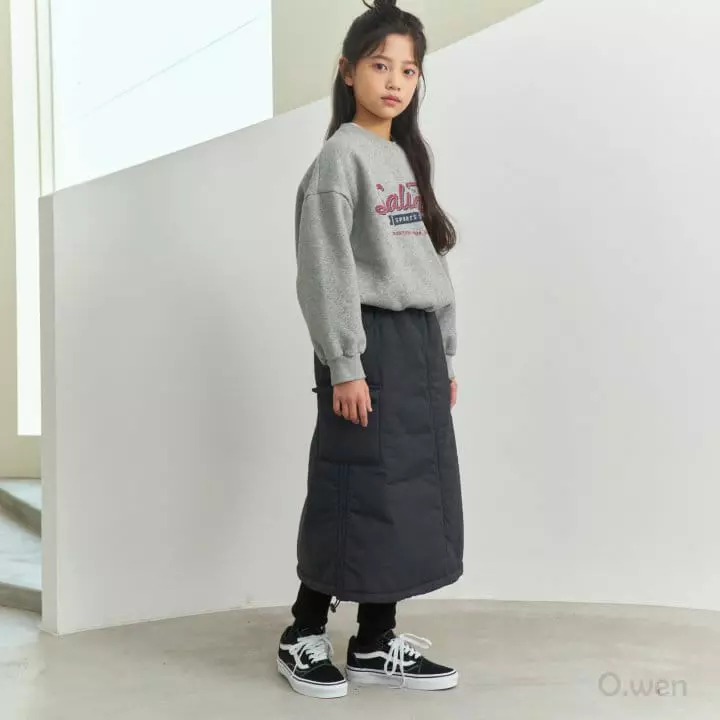 O Wen - Korean Children Fashion - #designkidswear - Lian Crop Sweatshirt - 10