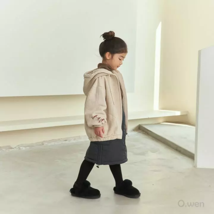 O Wen - Korean Children Fashion - #discoveringself - Fliffy Hoody Zip-up - 5